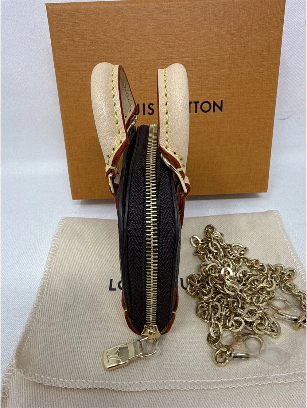 Louis Vuitton Nano Alma Monogram Card Holder NIB